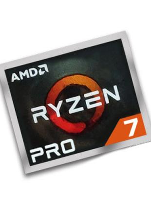 Наклейка AMD Ryzen 7 PRO