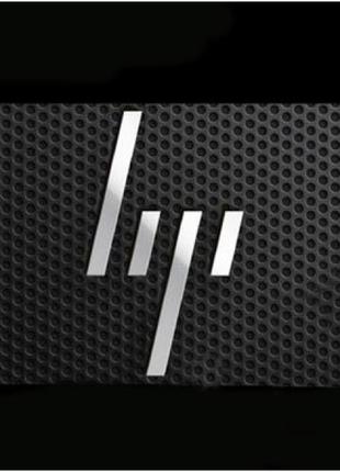 Наклейка HP (Hewlett Packard) New Logo Metal 4x2.3cm