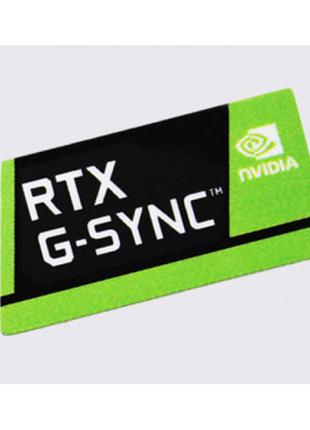 Наклейка nVIDIA RTX G-Sync 24x12mm
