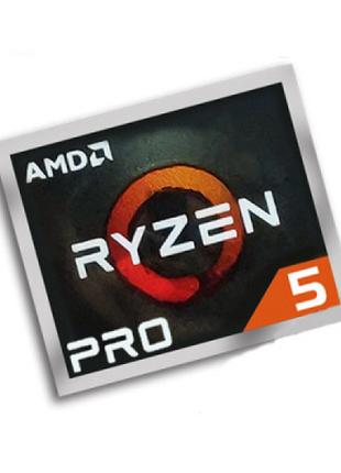 Наклейка AMD Ryzen 5 PRO