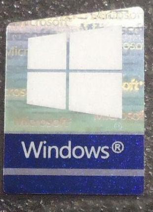 Наклейка Windows Microsoft