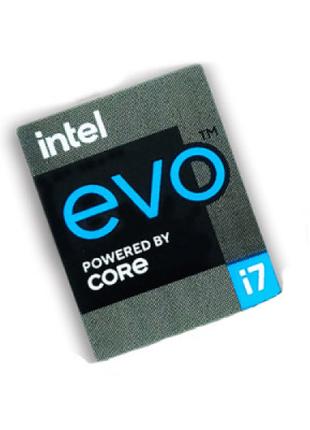 Наклейка Intel EVO i7 Powered by CORE