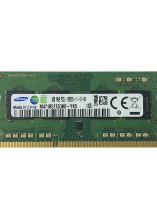 Оперативна пам'ять SO-DIMM Samsung 4Gb DDR3L 1600MHz (M471B517...