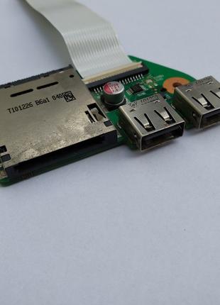 Додаткова плата USB+CardReader для Toshiba Satellite L650d
