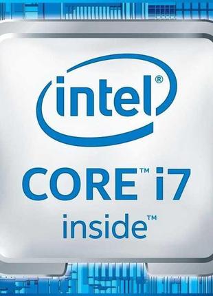 Наклейка Intel Core i7 6-го покоління blue