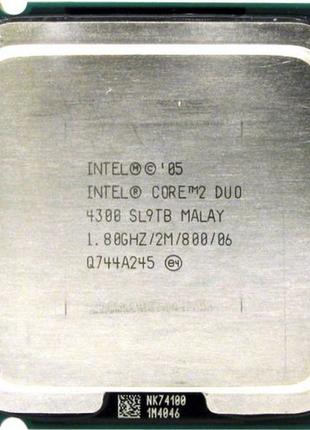 Intel Core 2Duo E4300 2x1,80GHz s.775 2Mb 800MHz б/в
