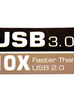 Наклейка USB 3.0 10X Faster 30x15mm
