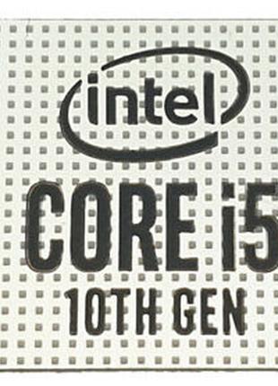 Наклейка Intel Core i5 10th Gen