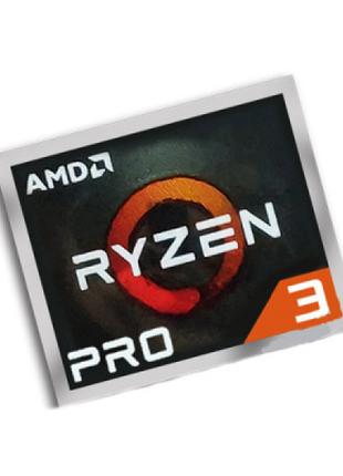 Наклейка AMD Ryzen 3 PRO