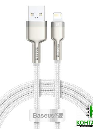 Baseus Metal Data Cable USB for Lightning 2.4A 1M White (CALJK...