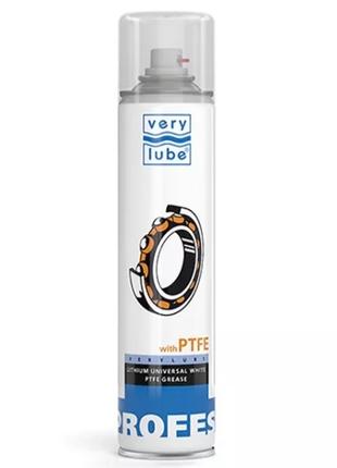 Смазка универсальная литиевая белая с PTFE Verylube 320 мл