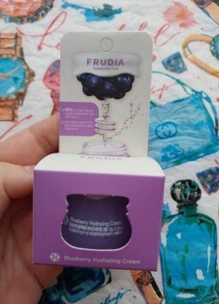Крем для лица frudia blueberry hydrating intensive cream миниа...