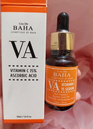 Cos de baha va vitamin c 15 ascorbic acid сироватка для обличч...