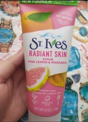 Radiant skin, скраб для тіла «рожевий лимон і мандарин», 170&n...