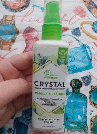 Crystal body deodorant мінеральний дезодорант спрей із запахом...