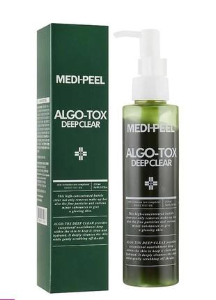 Пінка-гель для вмивання medi peel algo-tox deep clear alwb