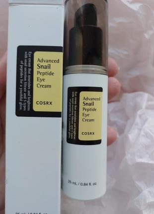 Улиточный крем для век с пептидами cosrx advanced snail peptid...