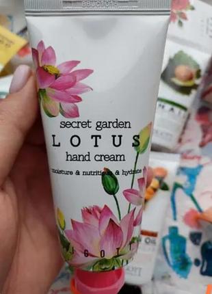 Крем для рук jigott secret garden lotus hand cream з екстракто...