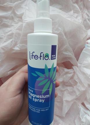 Life-flo магниевое масло magnesium oil spray 237 мл