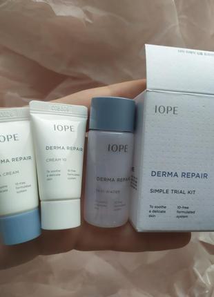 Регенерирующий мини набор iope derma repair simple trial kit