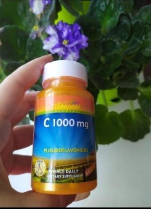 Thompson, витамин с, vitamin c 1000 мг, 60 капсул