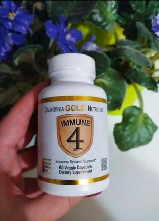Immune4 california gold nutrition zinc d3 c витамин с д3 цинк ...