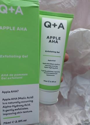 Отшелушивающий гель для лица с кислотами apple aha exfoliating...