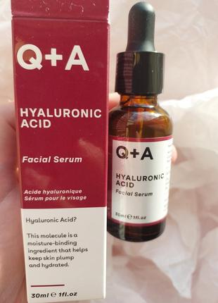 Сироватка для обличчя гіалуронова кислота q + a hyaluronic aci...