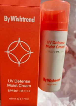 Увлажняющий сoнцезaхистный крем by wishtrend uv defense moist ...