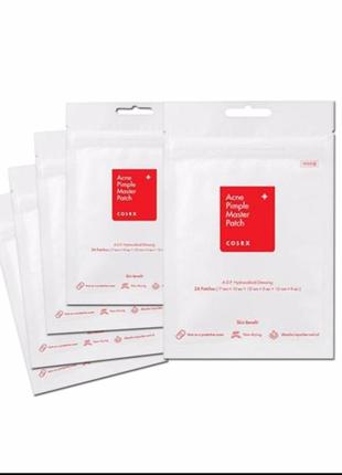 Cosrx acne pimple master patch
гідроколоїдні пластирі для швид...