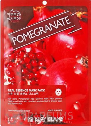 Тканевая маска с гранатом
may island real essence pomegranate ...