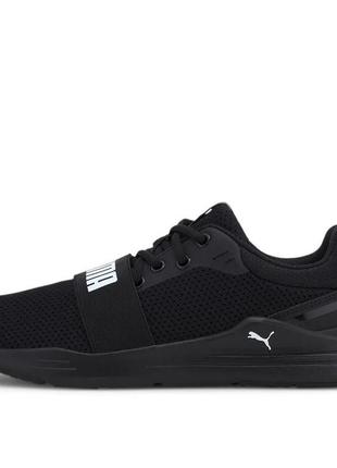 Кроссовки мужские puma wired trainers 373015 01 (черный, для т...