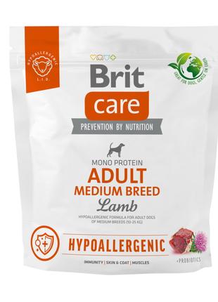 Сухий корм для собак середніх порід Brit Care Hypoallergenic з...