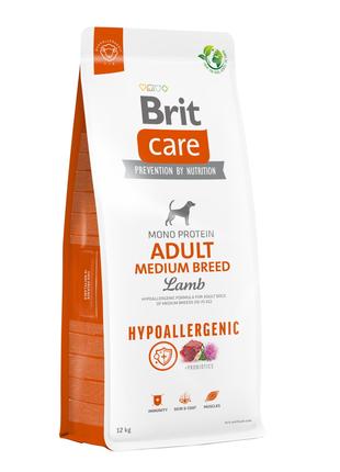 Сухой корм для собак средних пород Brit Care Hypoallergenic с ...