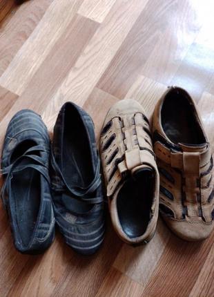 Лот 4 пары туфель 41-42 размер
