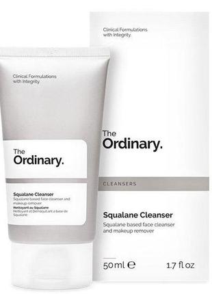 1, The Ordinary Squalane Cleanser Очисна та зволожувальна емул...