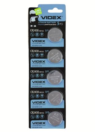 Батарейка Videx CR2430 Lithium
