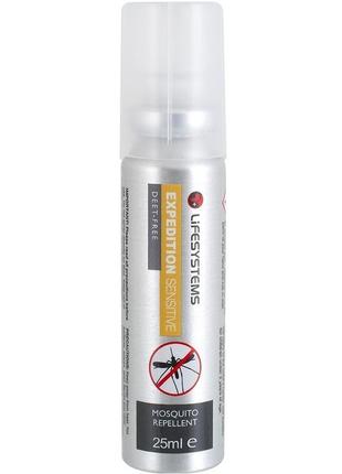 Спрей від комах lifesystems expedition sensitive 25 ml