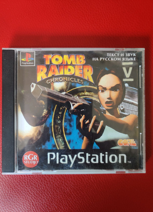 Игра диск CD Tomb Raider Chronicles ps1 ps one