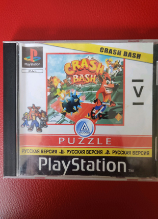 Игра диск CD Crash Bash для Sony Playstation PS1 PS one
