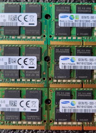 ДДР3 8Гб пам'ять для ноутбука 1600Мгц  DDR3 8Gb 1.35В