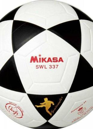 Футзальний м'яч Mikasa Black №3 (SWL337)