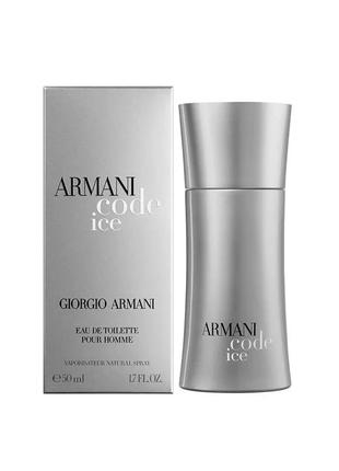 Туалетна вода giorgio armani code ice