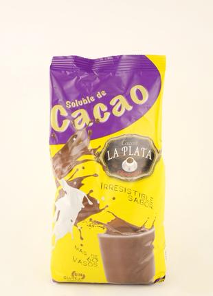 Растворимое какао без глютена La Plata 1кг (Испания)