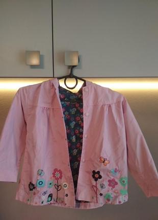 Куртка дощовик для дівчинки розмір 104 110 (4-5years) бренд aebai
