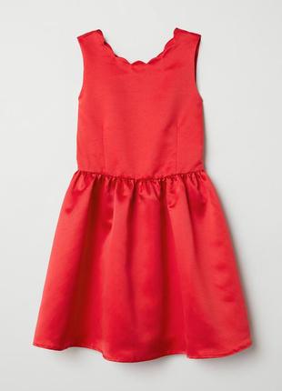 Платье для девочки h&m 0689864002 170 см красный 60729