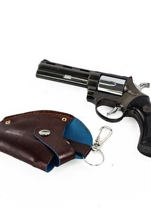 Модель Револьвер- пістолет із запальничкою та кобурою 16 см