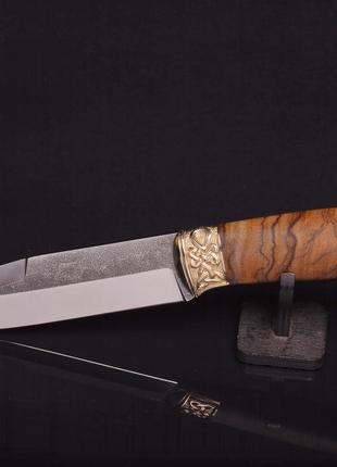 Нож ручной работы "Степной змей", австрийская сталь