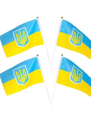 Прапорець України 13.5×20 см