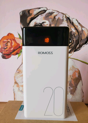 Лучший PowerBank  ROMOSS Sense8 3
20000 mAh